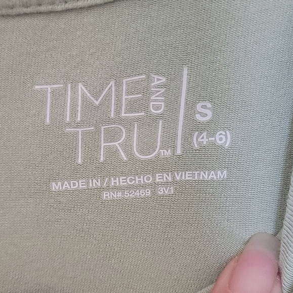 Time & True Sleeveless Green Dress - Picture 6 of 8